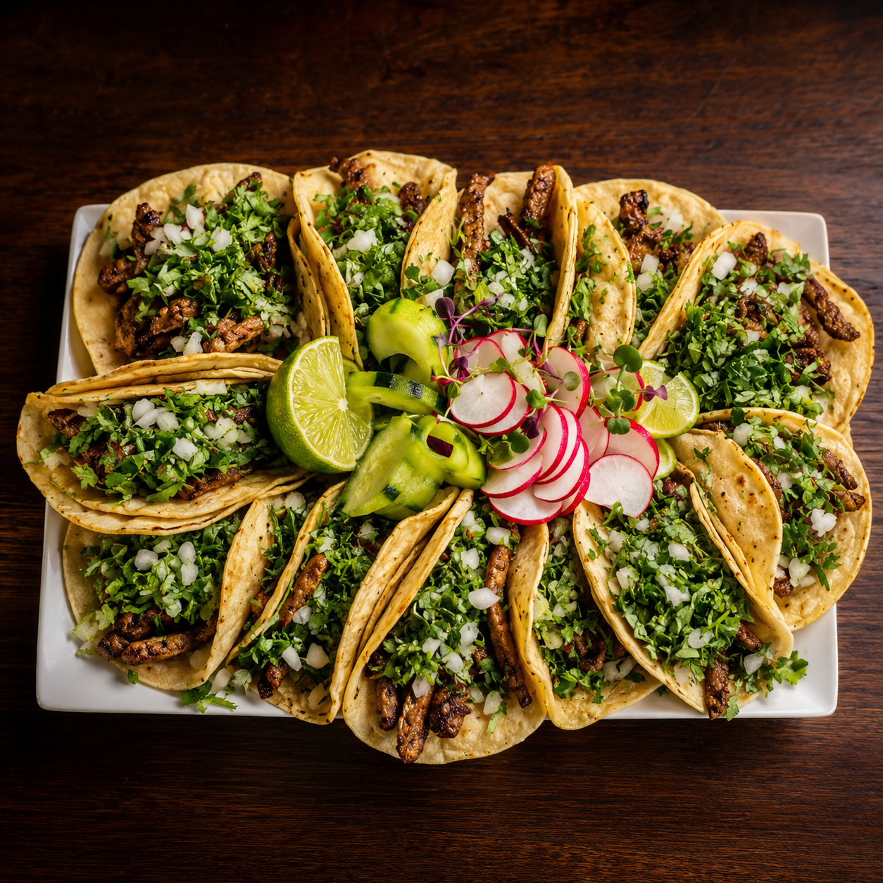Tacos platter